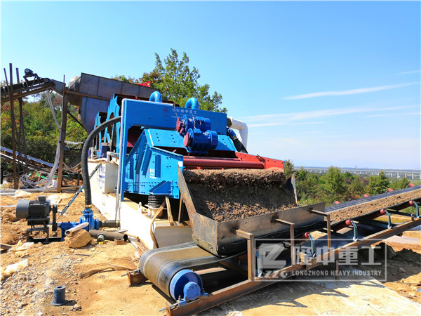 時產60噸細沙回收機設備砂子回收更環保、節能
