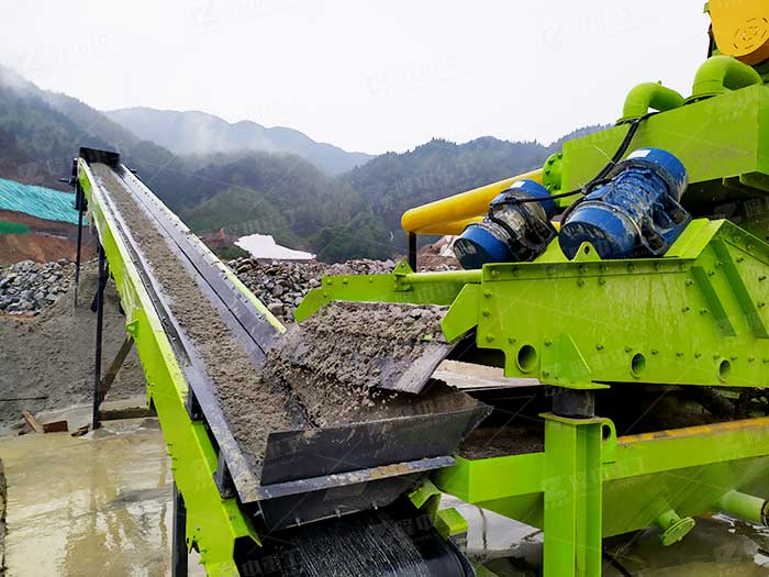 時產200噸洗砂生產線污水處理整套詳細配置